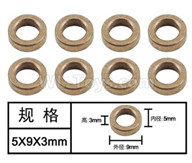 HG P601 Parts-Bearing-Oil bearing(8pcs) Parts-5x9x3mm-W04004,HG P601 RC Truck Parts 6x6 1/10 Parts 